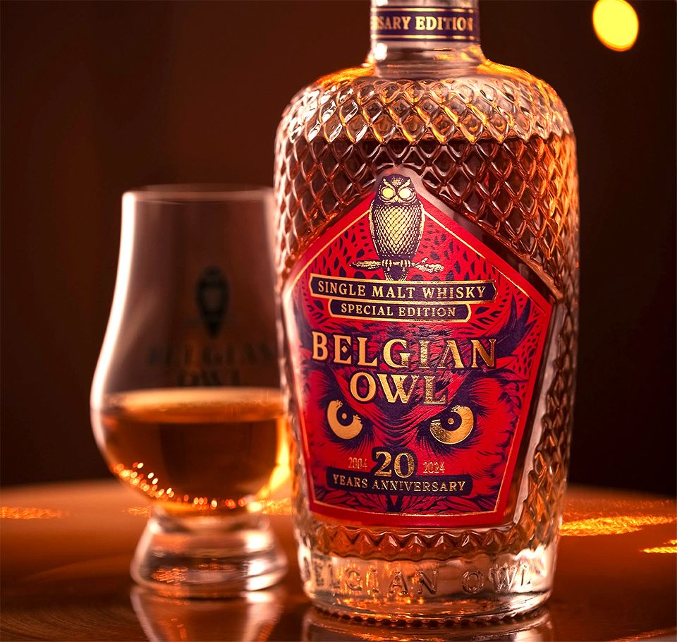 Belgian Owl - Bottle and Glass