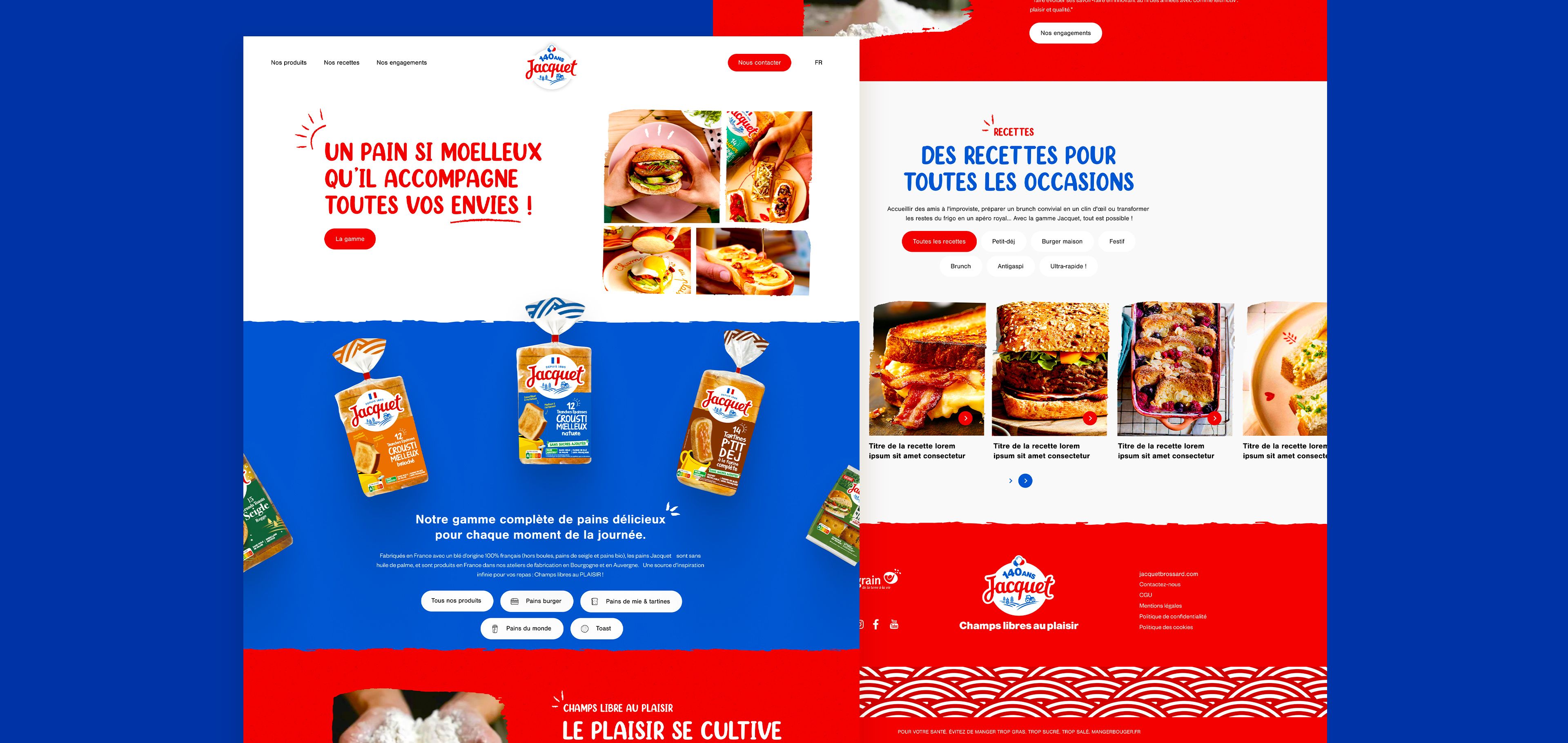 Pain Jacquet - Website