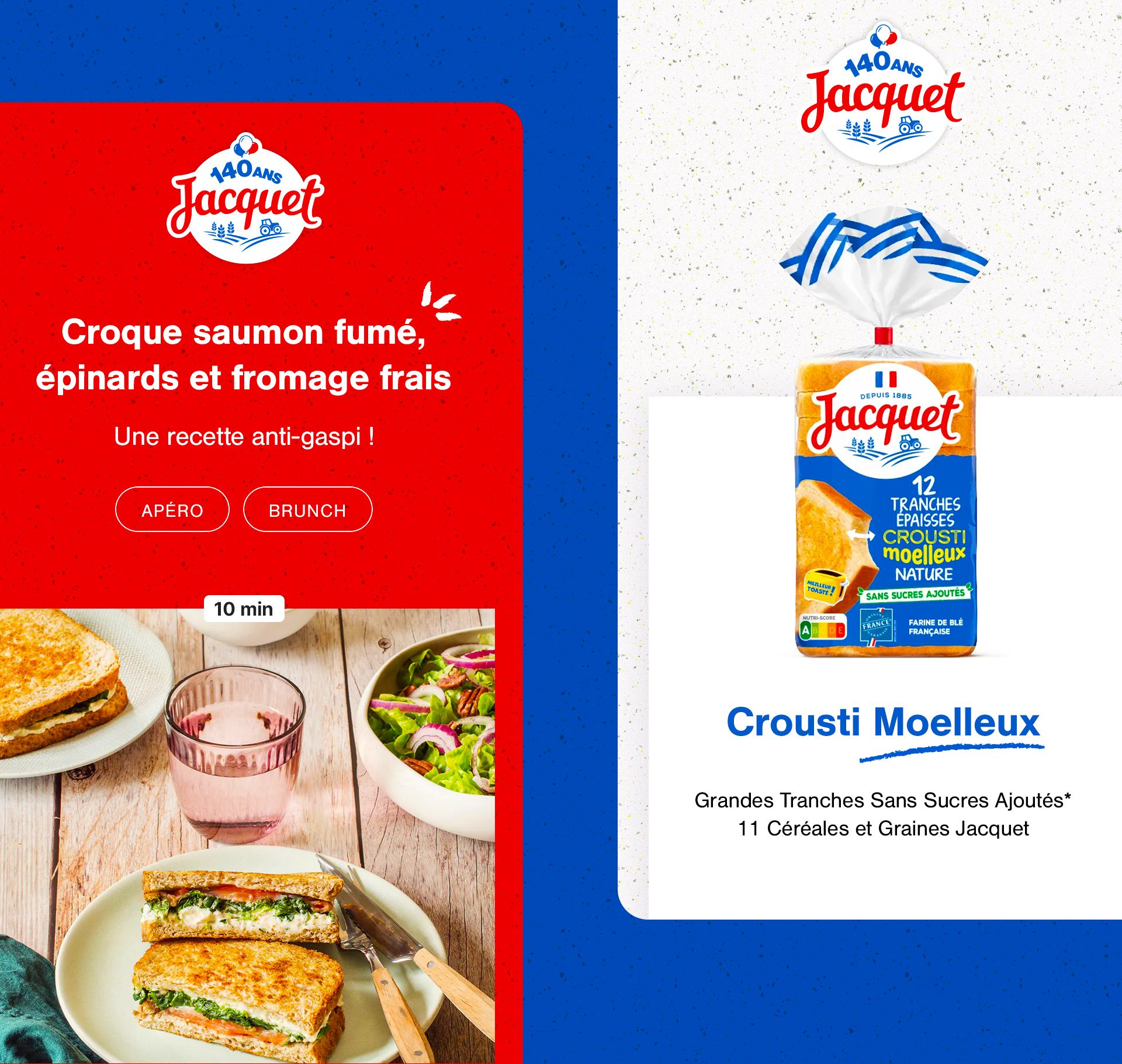 Pain Jacquet - Mobile