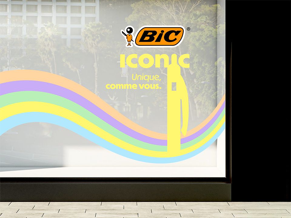 Bic - Window sticker