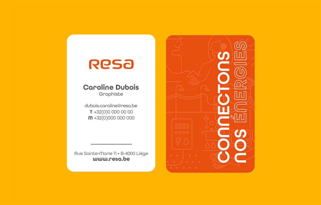 Carte de visite Resa