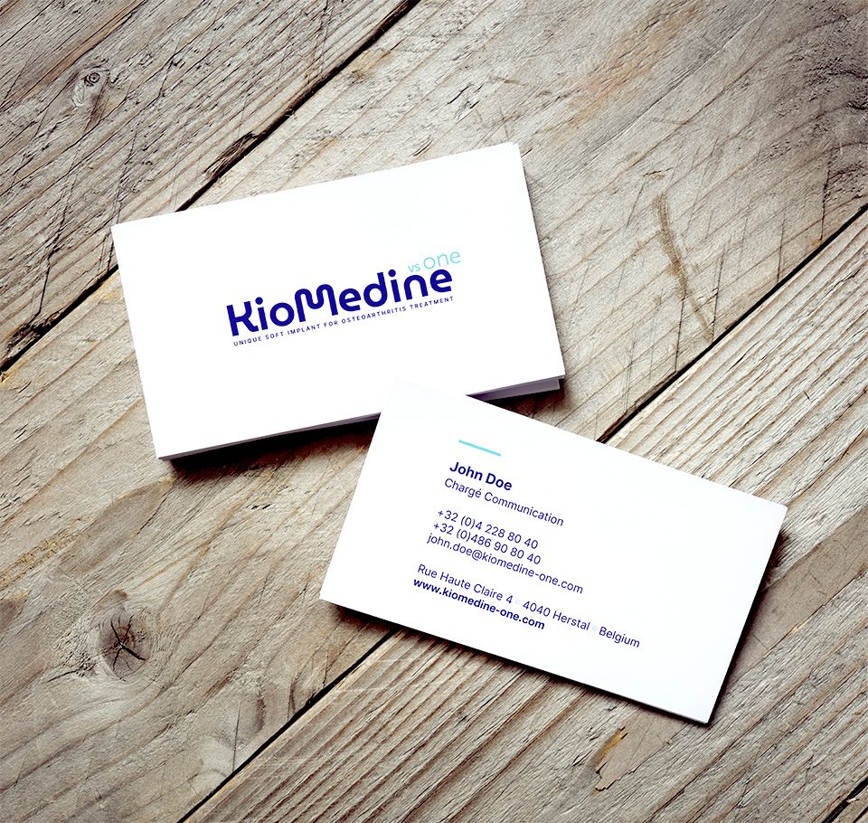 Kiomed Pharma - cartes de visite