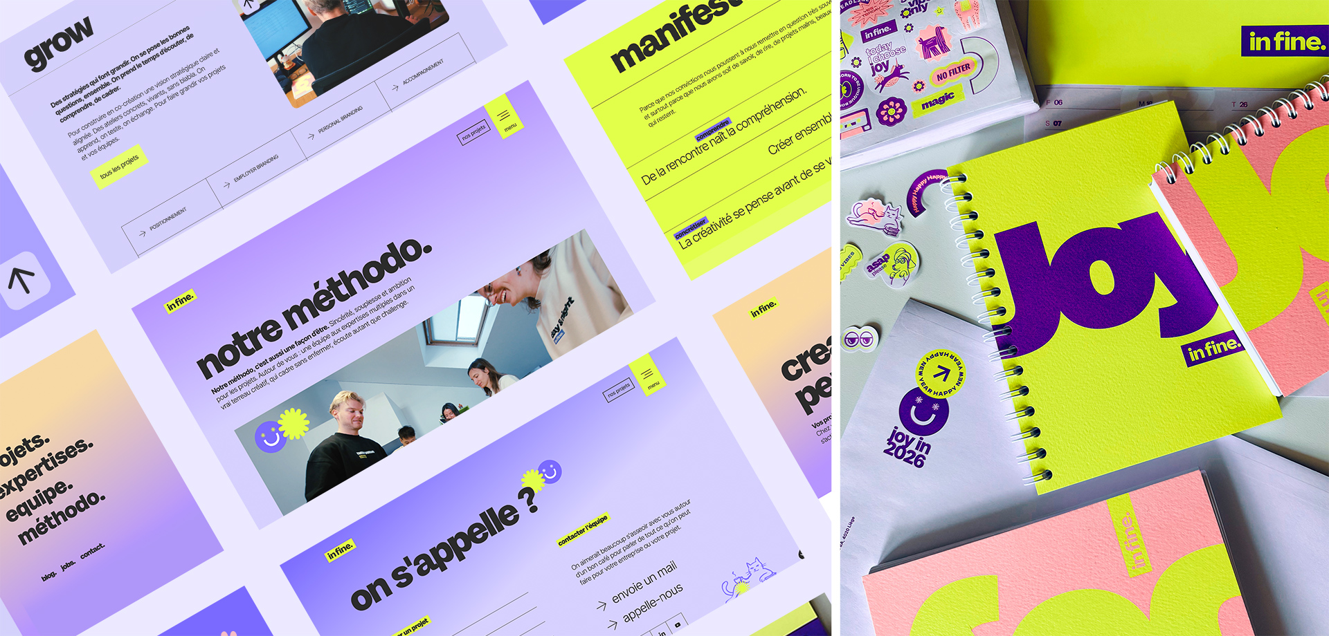 Image illustration Venez ! On vous embarque dans les coulisses de notre rebranding